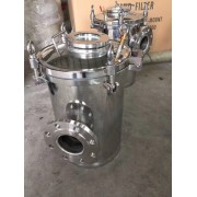 DN50毛发聚集器 不锈钢管道过滤器