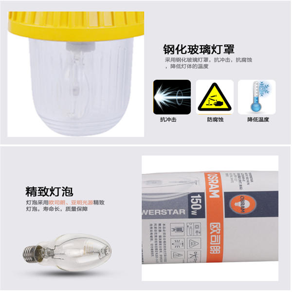 LED吸顶式100W防爆灯-TGF755电厂专用灯