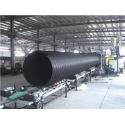供应HDPE大口径中空壁缠绕管生产线青岛大口径排水管设备厂家
