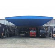 宜宾泸州生产推拉雨棚移动蓬活动雨棚