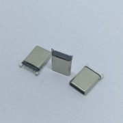 USB连接器 Type-c拉伸公头12P贴板超薄U盘专用款