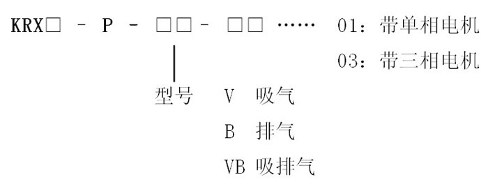 标准型KRX系列