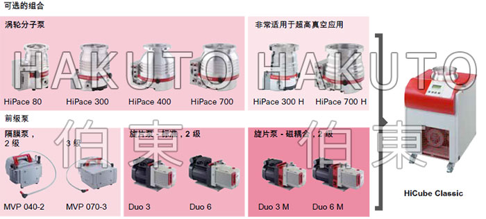 分子泵组 Hicube Classic