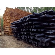油木杆 油炸杆 油木电线杆 防腐油木杆 通信电力油木杆松木杆