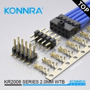 KONNRA现货 KR2006-1双排DIP无凸门控系统用精仿杜邦2.0连接件