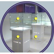 南京展示玻璃立柜制作 南京玻璃柜小型