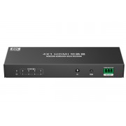 hdmi切换器4进1出 8K60hz带RS232及音频